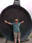 Robert & World's Largest Frying Pan